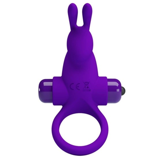 Pretty Love Vibrant Penis Ring 1 PURPLE