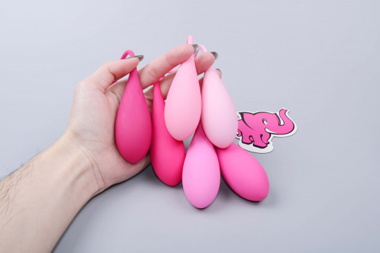 Sada vaginálnych činiek Deluxe Petite Kegel Balls
