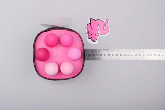 Sada vaginálnych činiek Deluxe Petite Kegel Balls