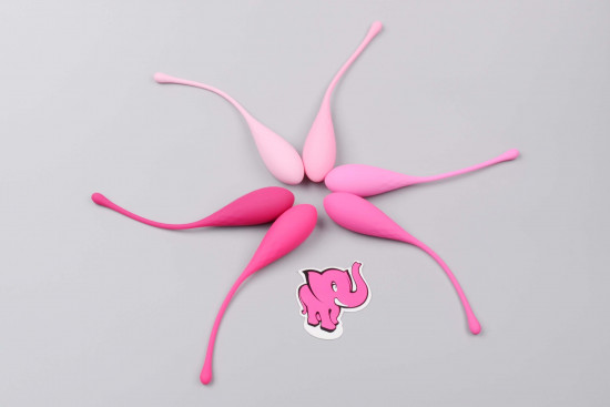 Sada vaginálnych činiek Deluxe Petite Kegel Balls