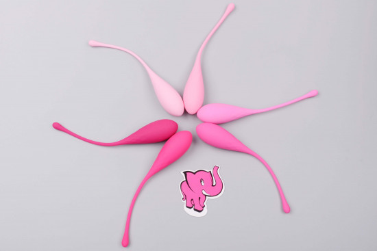 Sada vaginálnych činiek Deluxe Petite Kegel Balls