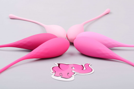 Sada vaginálnych činiek Deluxe Petite Kegel Balls