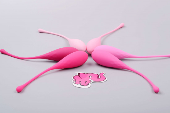 Sada vaginálnych činiek Deluxe Petite Kegel Balls