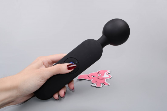 Nahrievacia masážna hlavica Couple Play s nástavcami (21,5 cm)