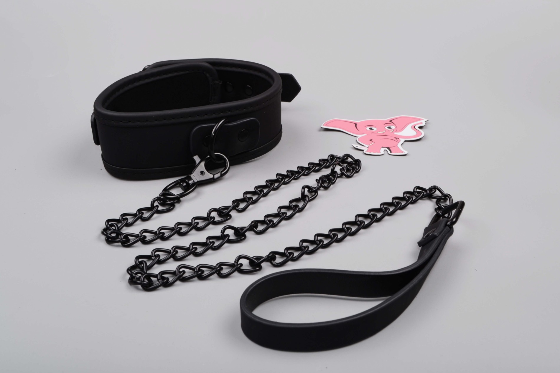 BDSM sada Midnight Temptations, obojok s vodítkom