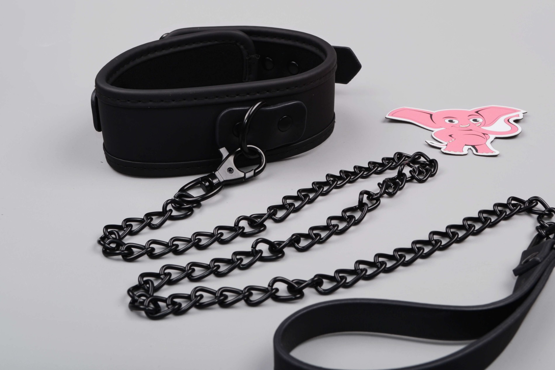 BDSM sada Midnight Temptations, obojok s vodítkom