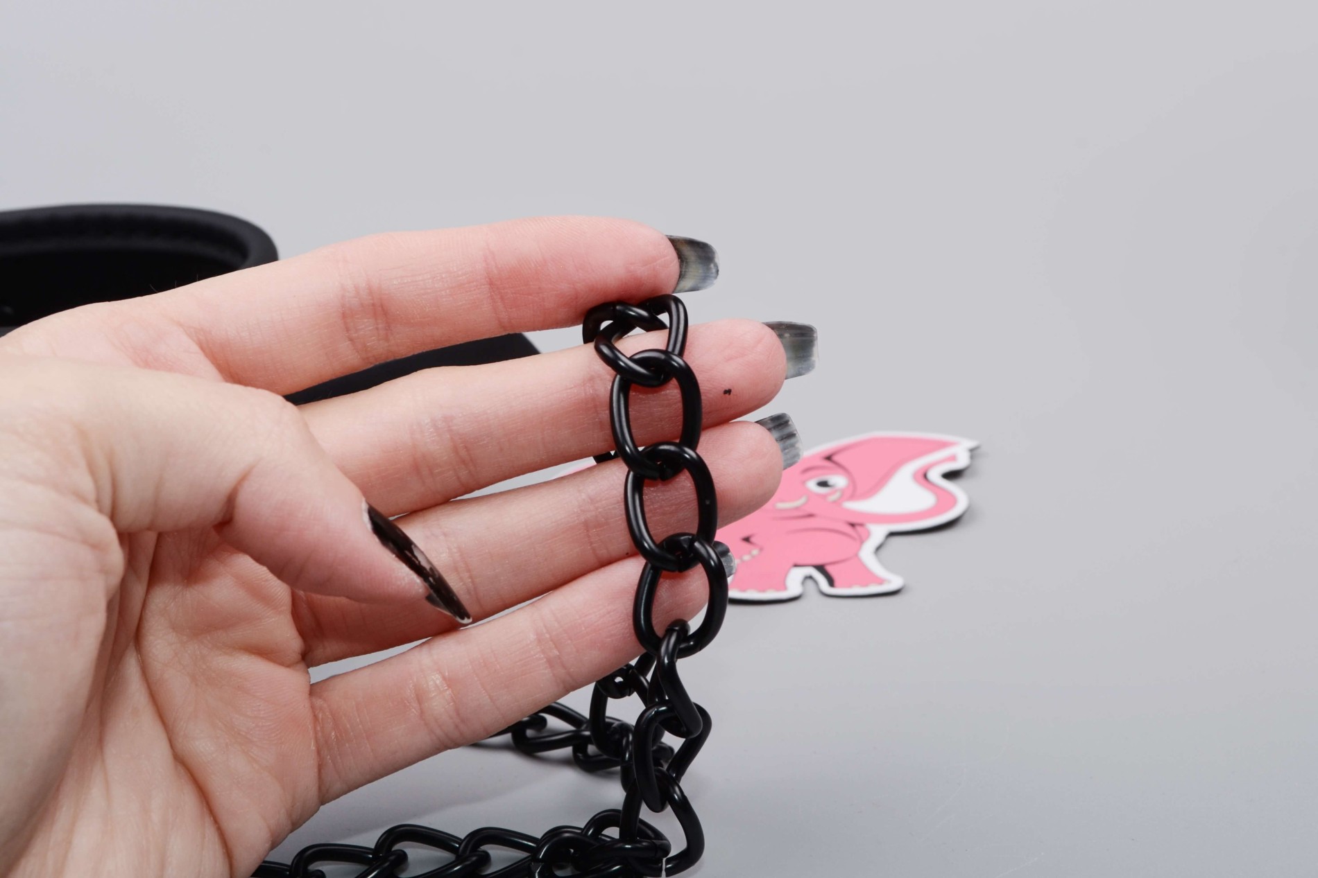 BDSM sada Midnight Temptations, obojok s vodítkom