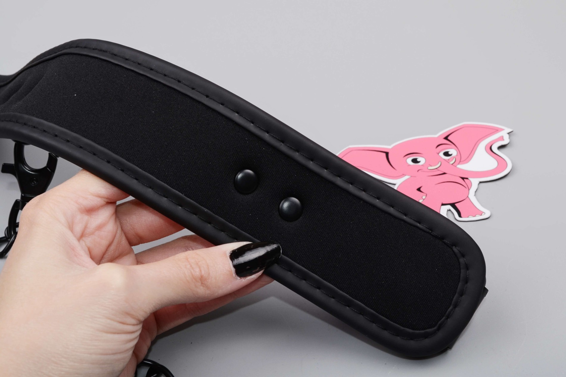 BDSM sada Midnight Temptations, obojok s vodítkom