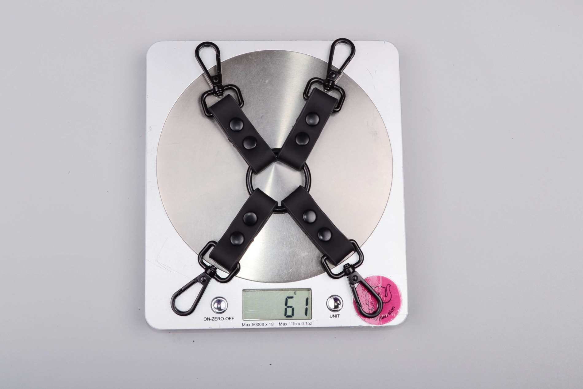 BDSM sada Midnight Temptations, váha