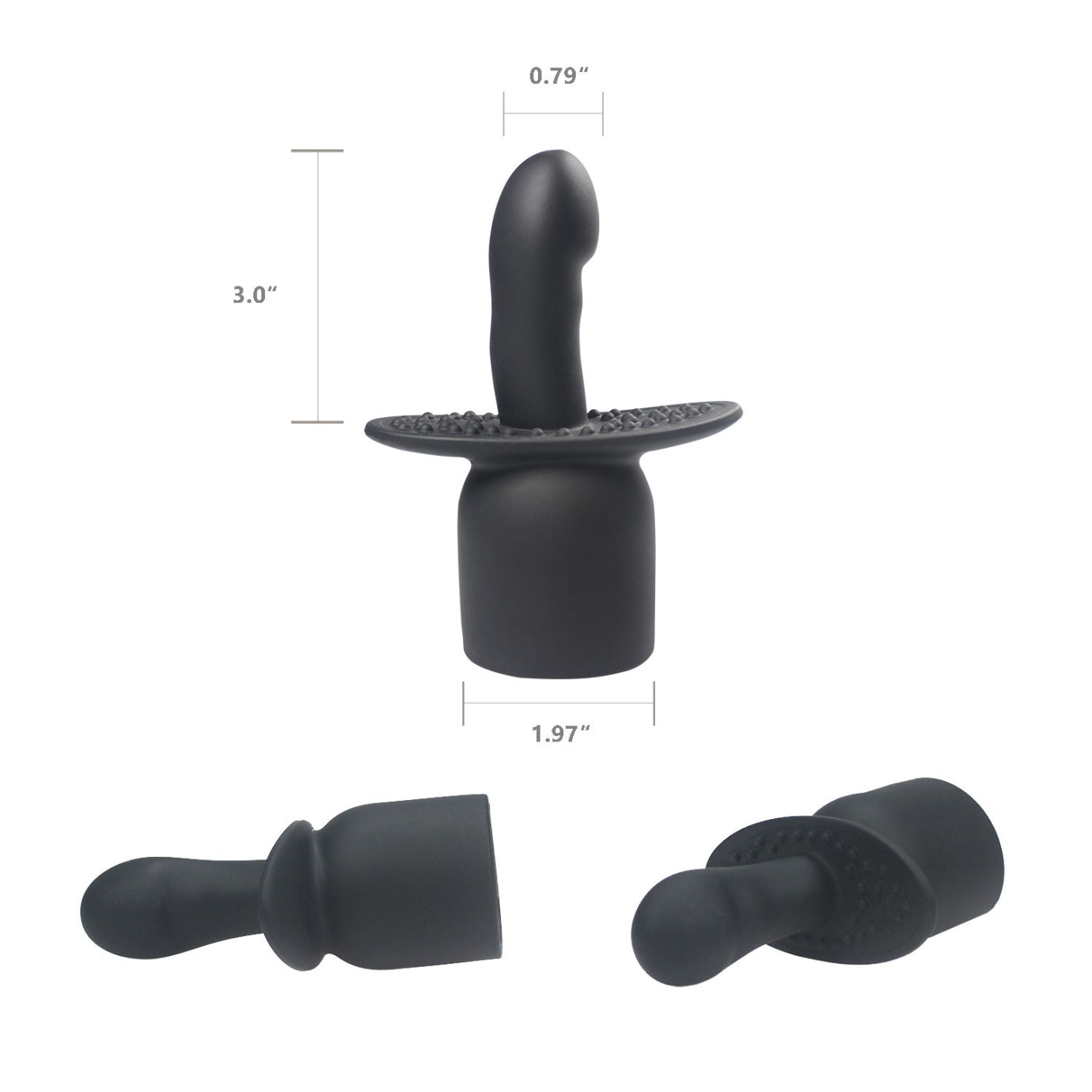 Silikónová násada Akuwand Butt Plug