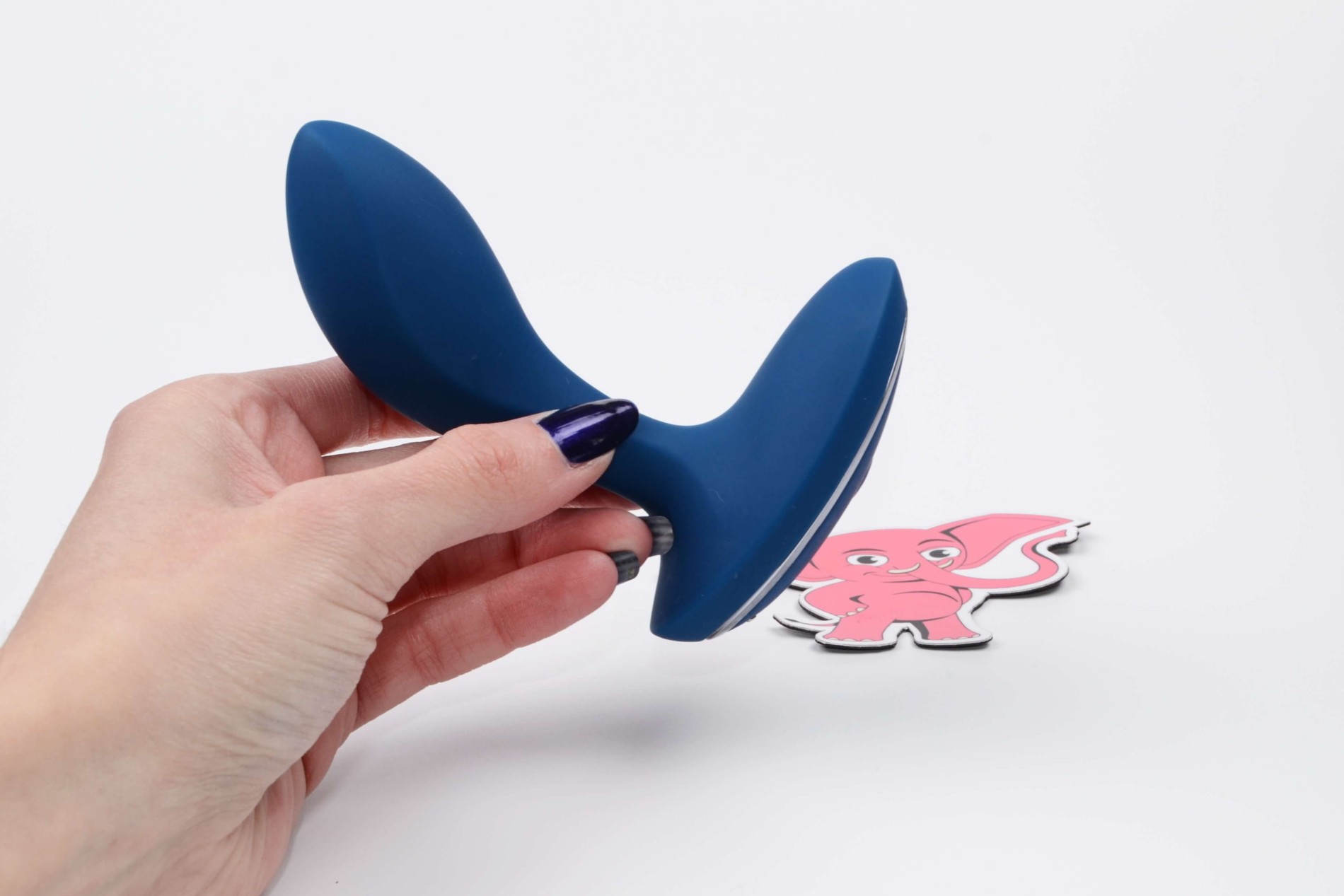 Análny kolík na masáž prostaty Rapture P s diaľkovým ovládaním (11 cm) + darček Análny gél 15 ml