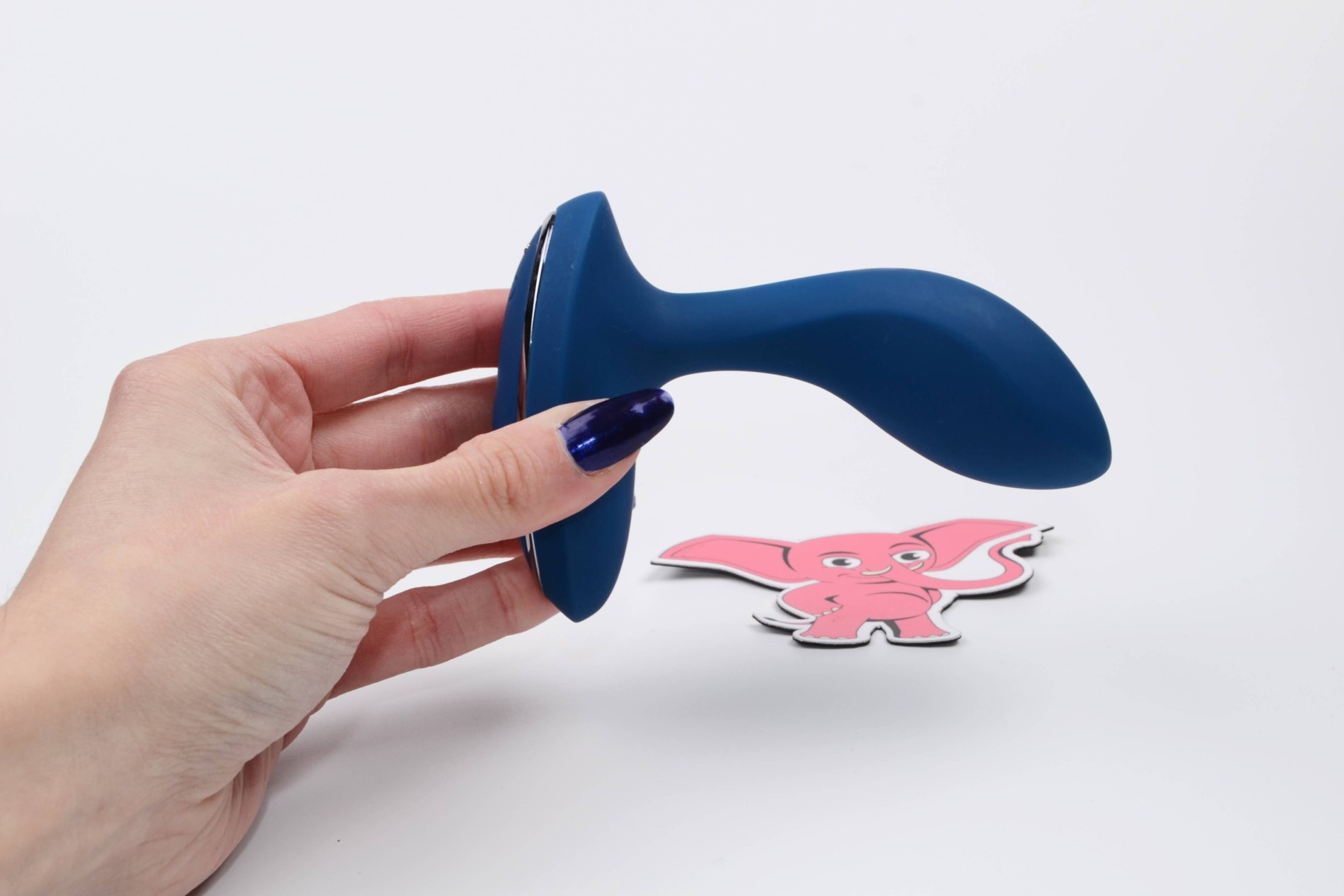 Análny kolík na masáž prostaty Rapture P s diaľkovým ovládaním (11 cm) + darček Análny gél 15 ml