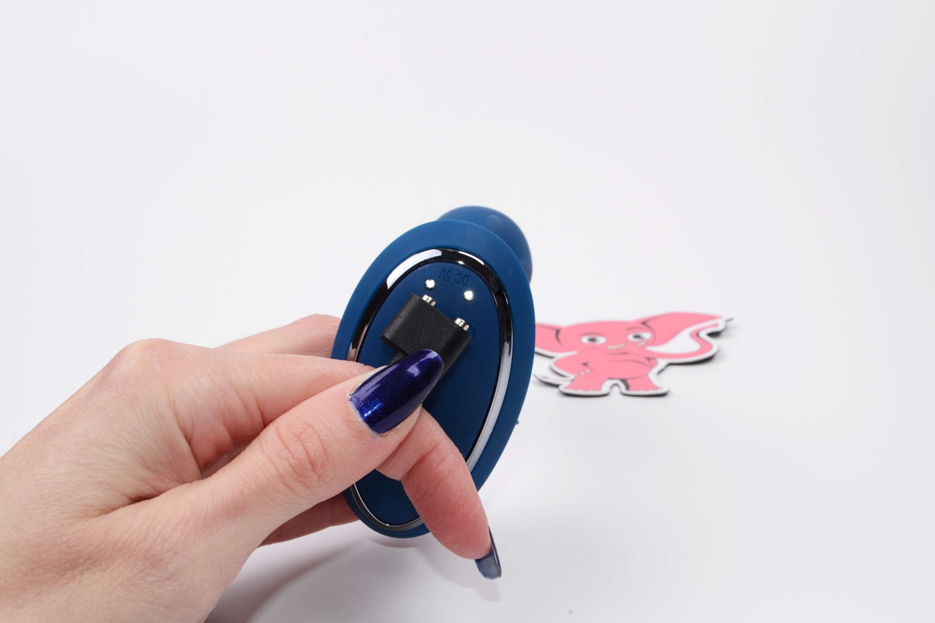 Análny kolík na masáž prostaty Rapture P s diaľkovým ovládaním (11 cm) + darček Análny gél 15 ml