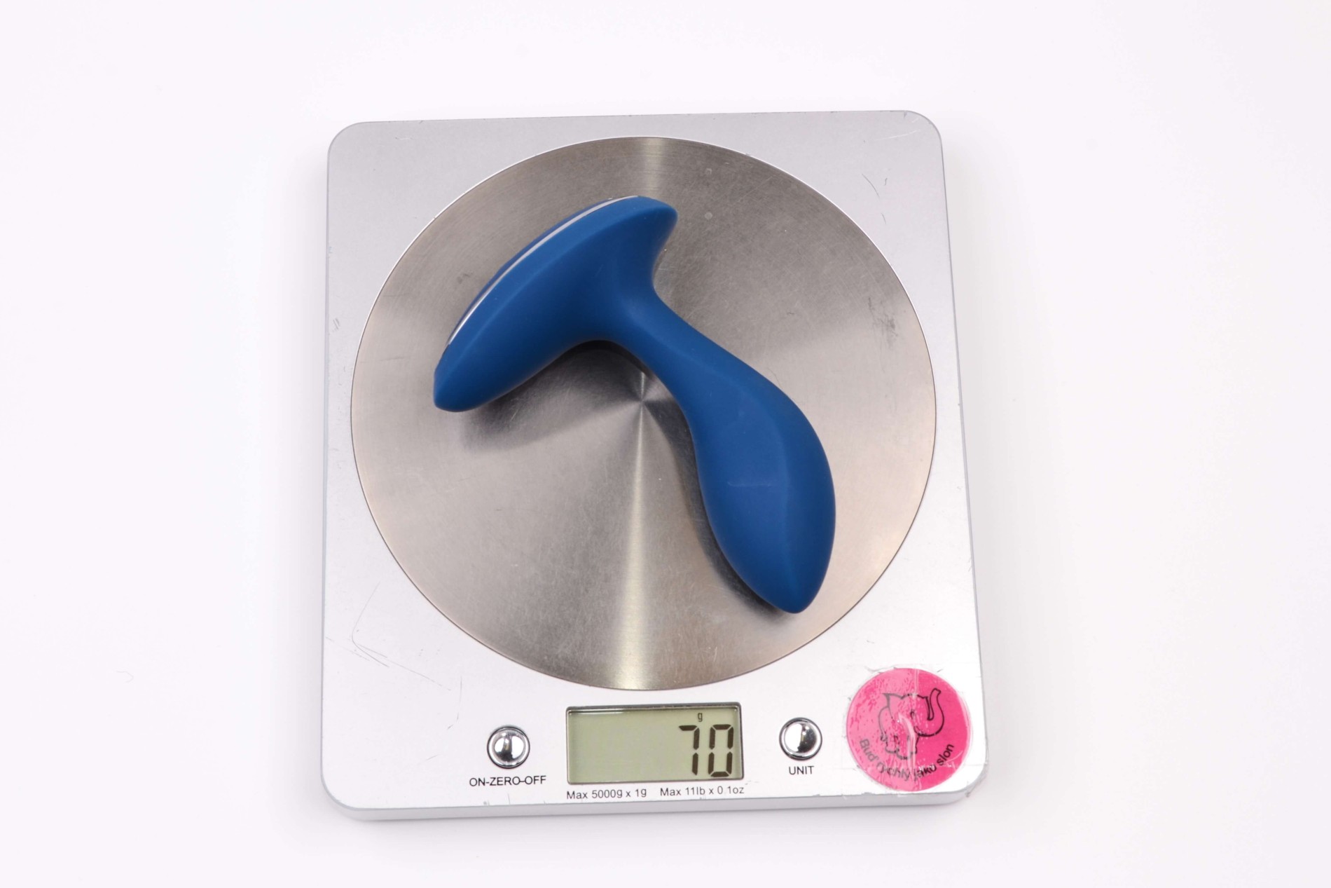 Análny kolík na masáž prostaty Rapture P s diaľkovým ovládaním (11 cm) + darček Análny gél 15 ml