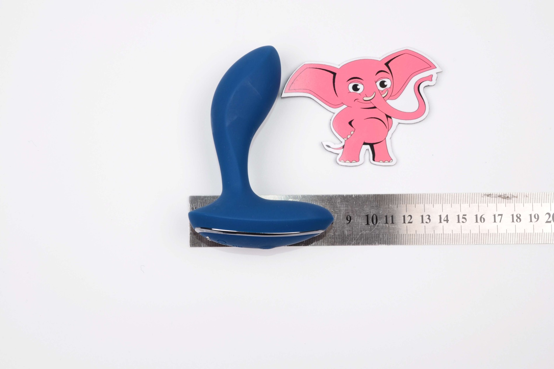 Análny kolík na masáž prostaty Rapture P s diaľkovým ovládaním (11 cm) + darček Análny gél 15 ml