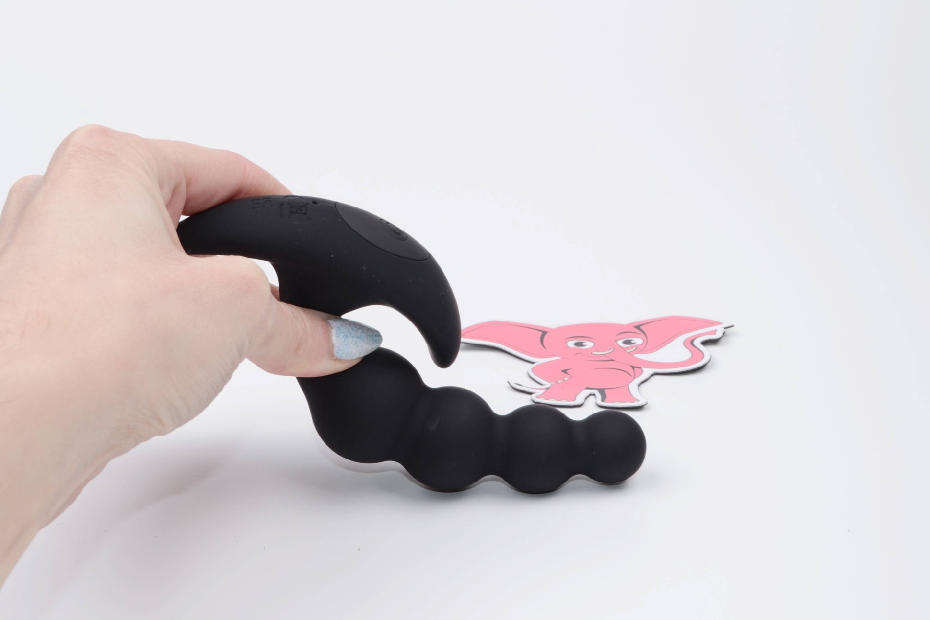 Vibračné análne guličky Vibro Anal Beady s diaľkovým ovládaním (12,8 cm)