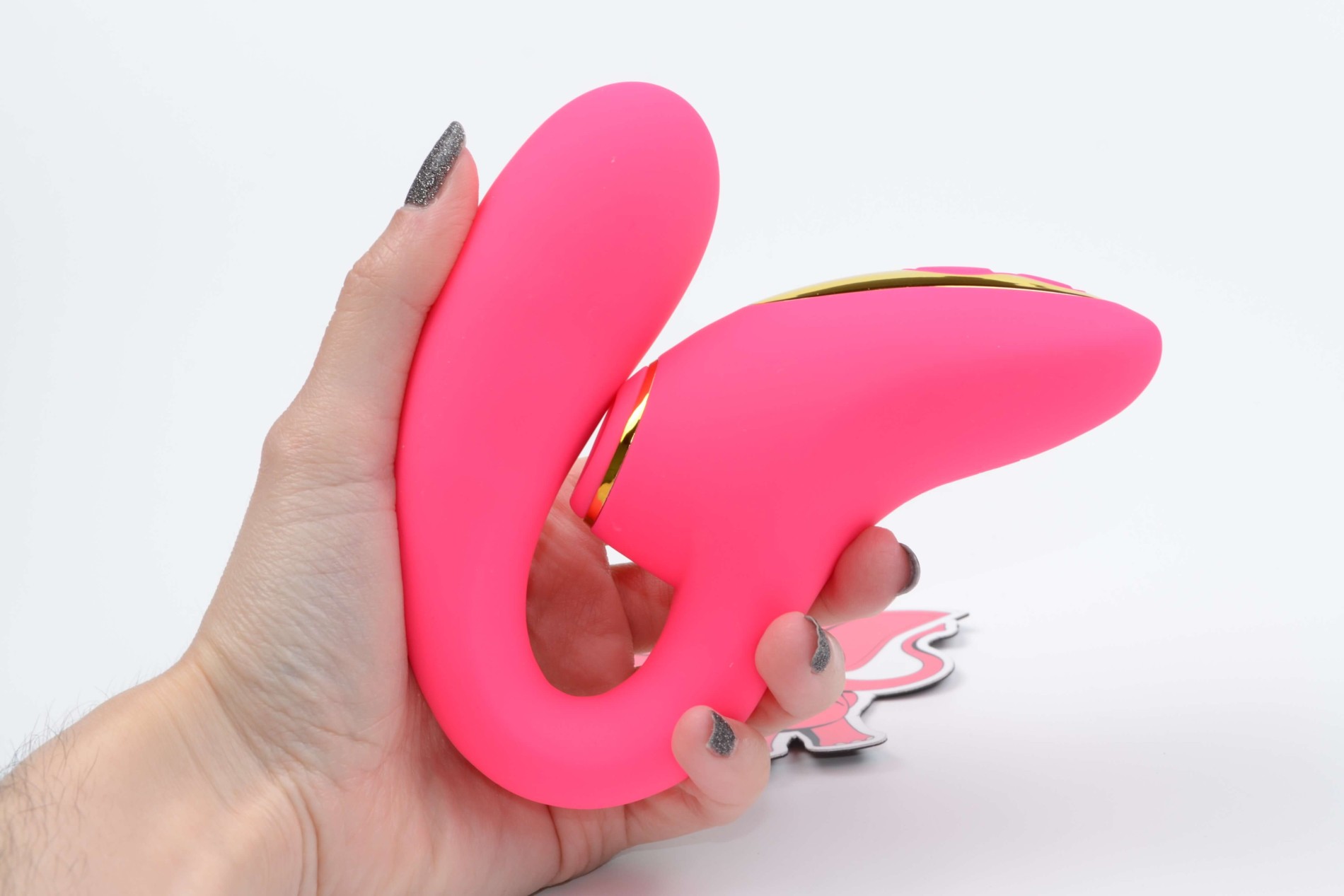 Tlakový vibrátor Dual Delight G-Spot Bliss