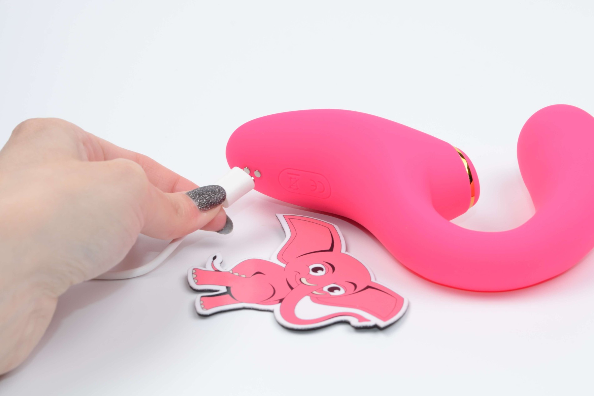 Tlakový vibrátor Dual Delight G-Spot Bliss