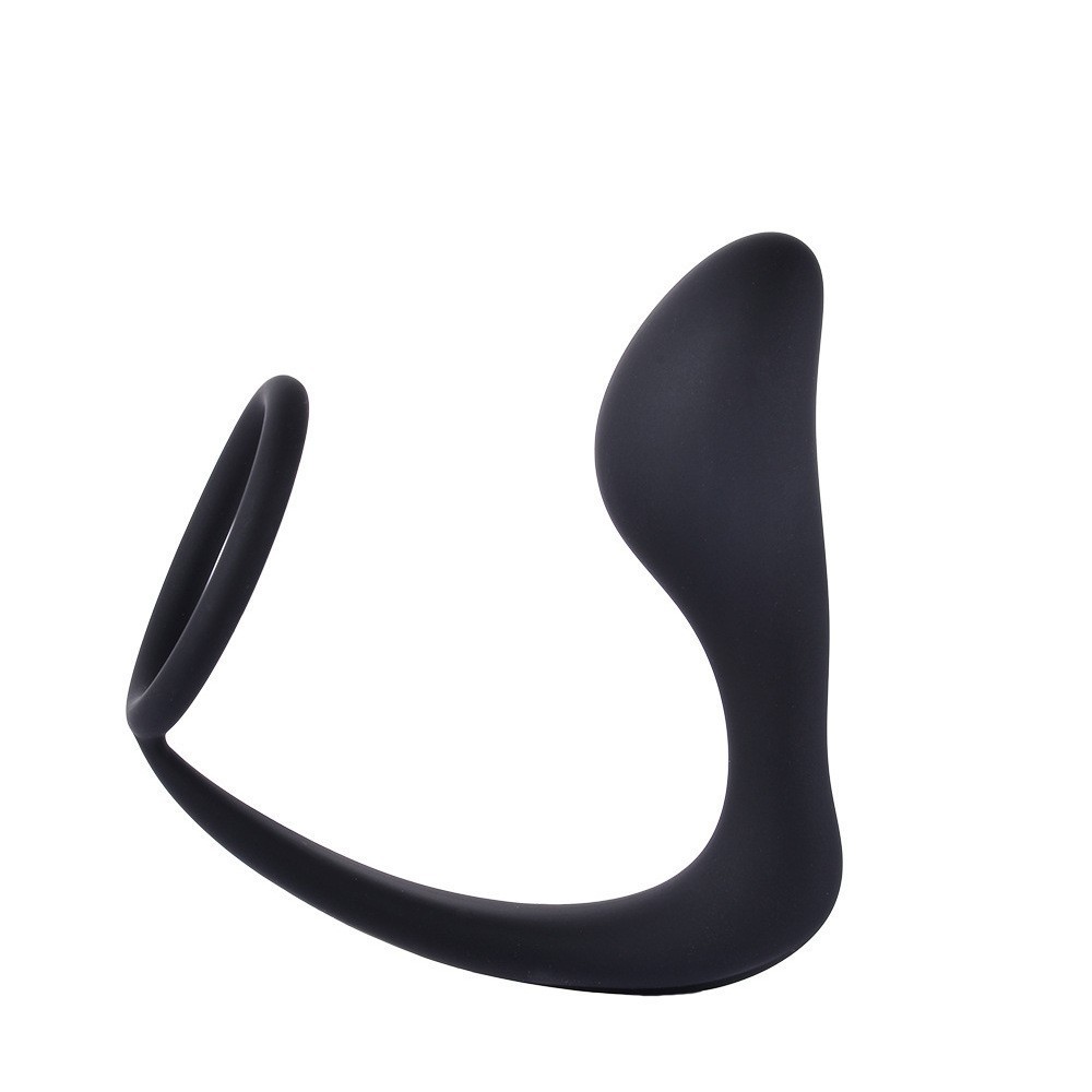 Análny kolík s erekčným krúžkom Ring & Plug (9,7 cm)