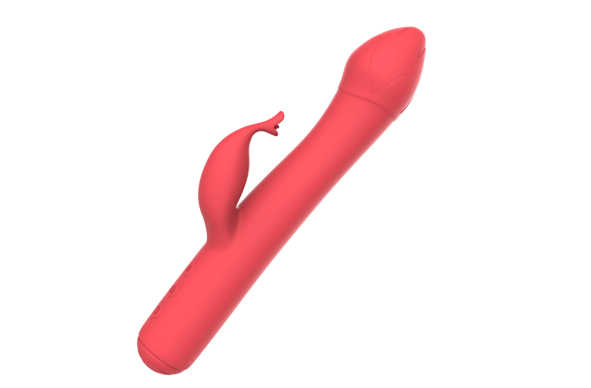 Vibrátor s výbežkom na klitoris Tulip (22 cm)