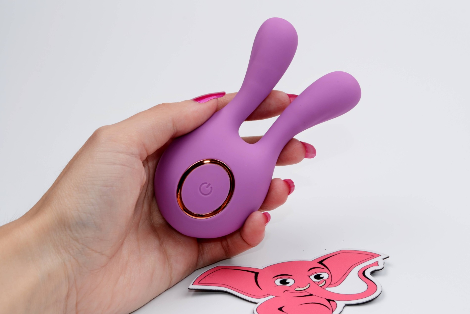 Uškový vibrátor Little Bunny (10,2 cm)