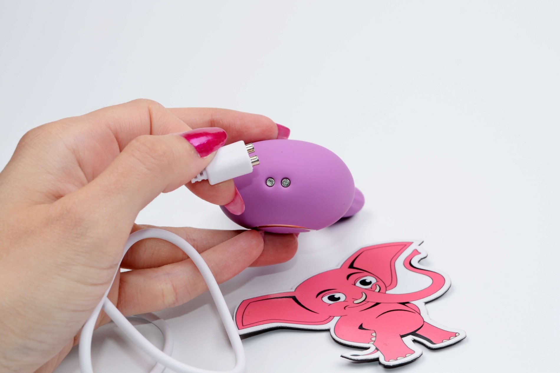 Uškový vibrátor Little Bunny (10,2 cm)