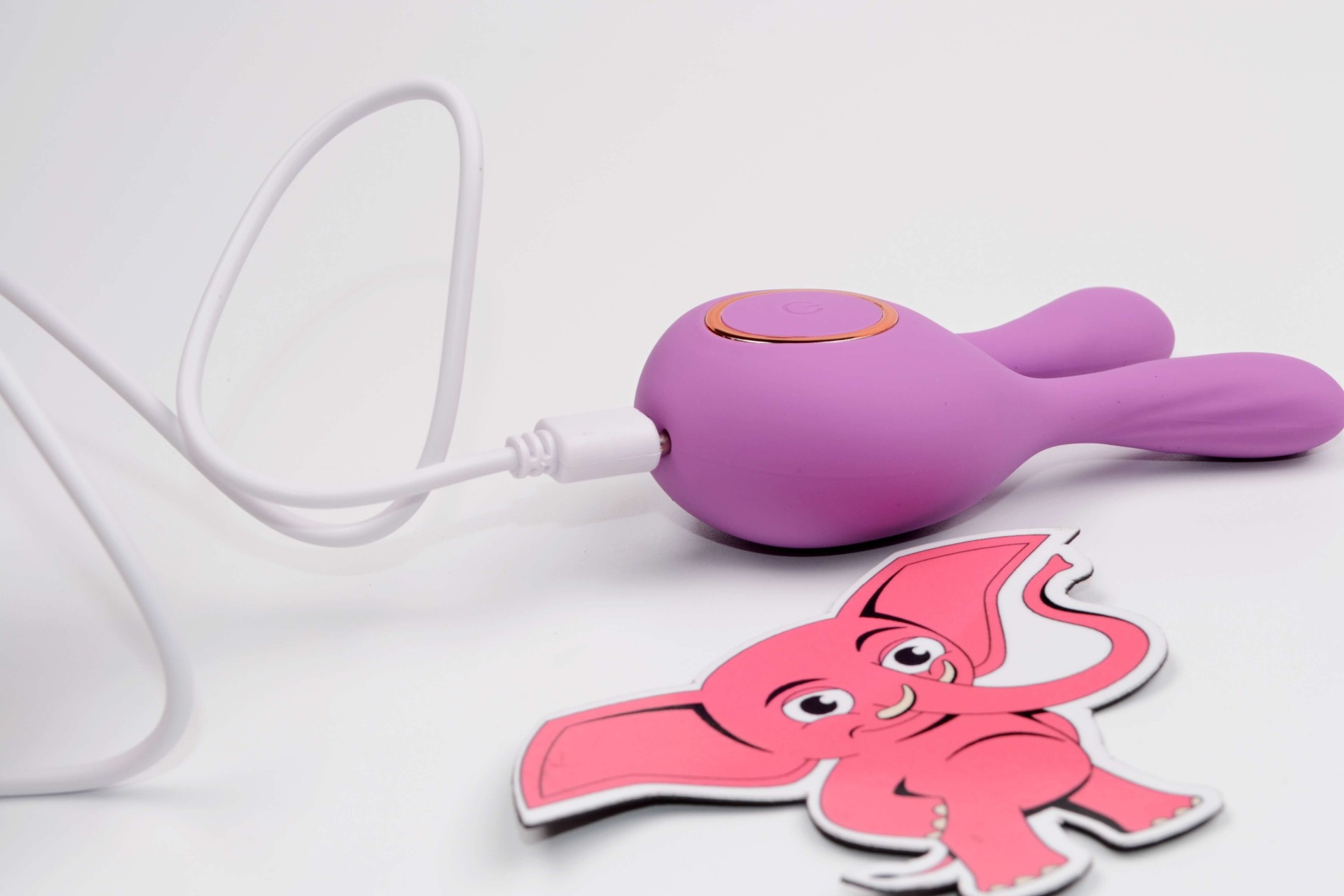 Uškový vibrátor Little Bunny (10,2 cm)