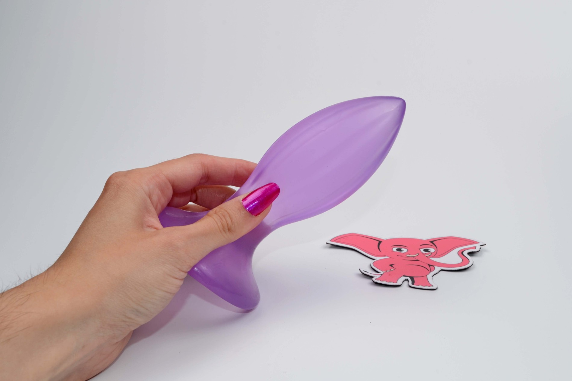 Gélový análny kolík Amethyst Delight