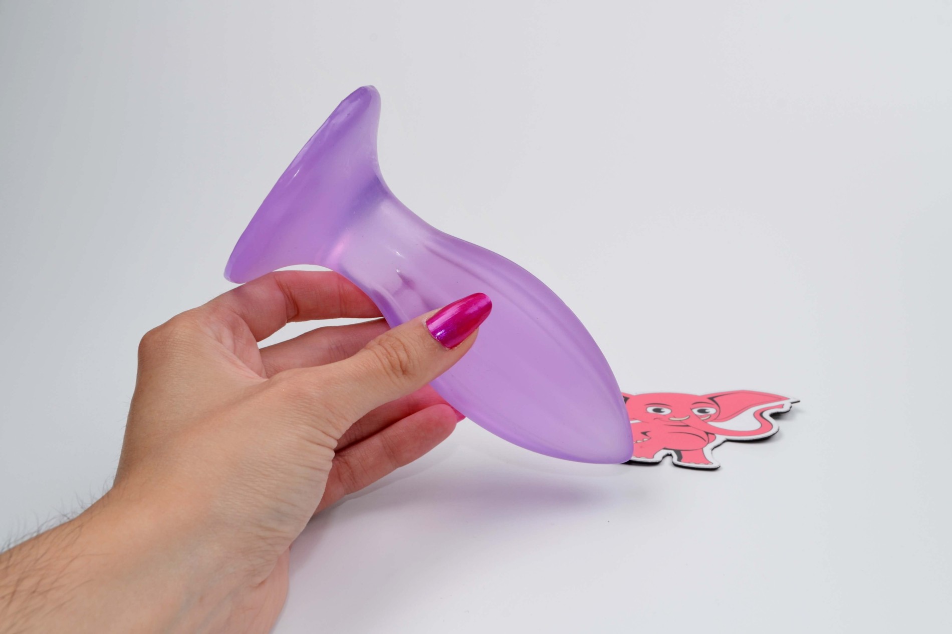 Gélový análny kolík Amethyst Delight