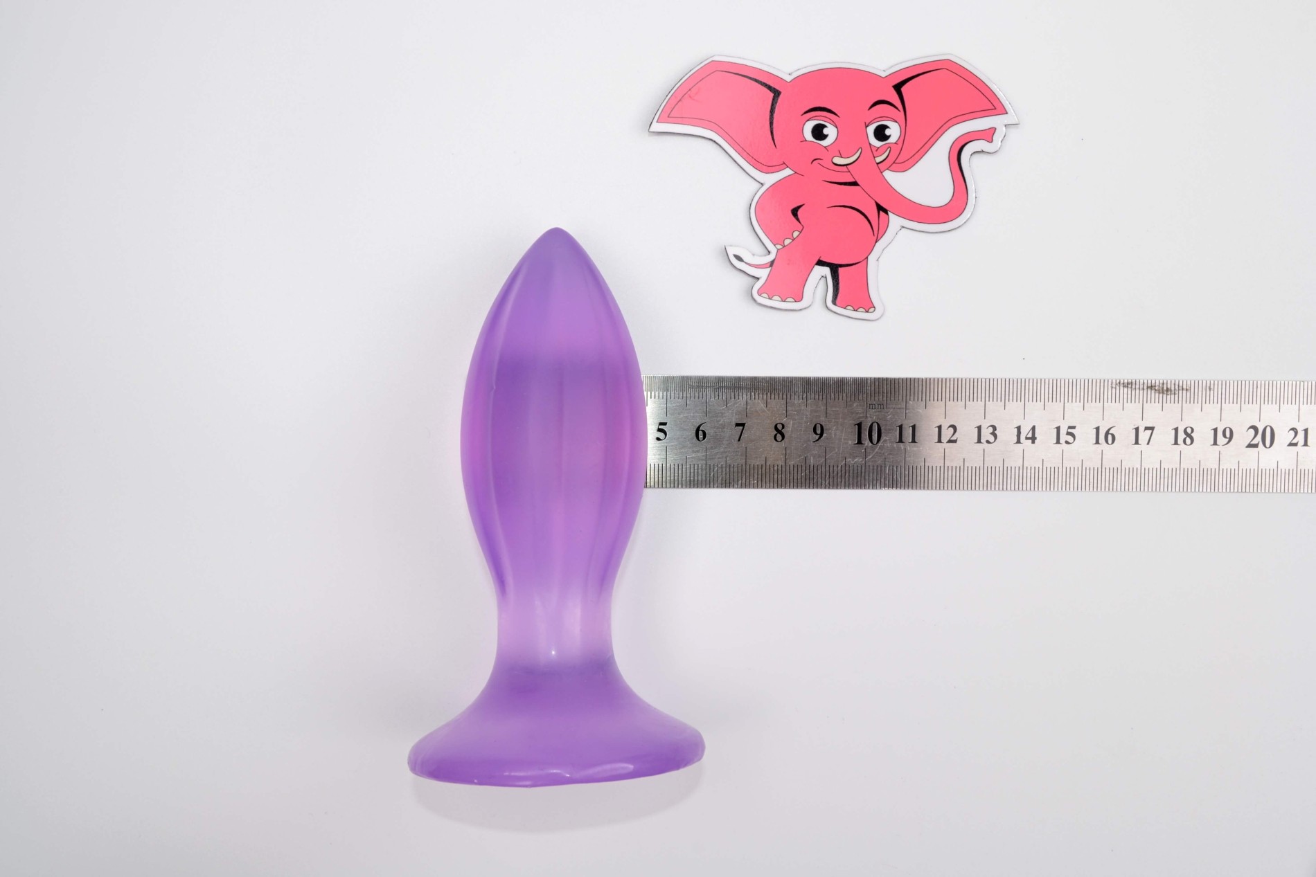 Gélový análny kolík Amethyst Delight