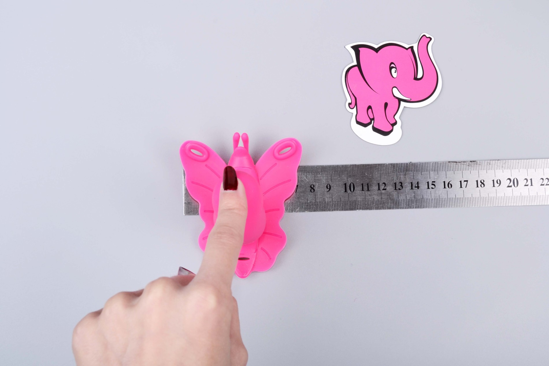 Vibračný motýlik Lovely Delight, ružový