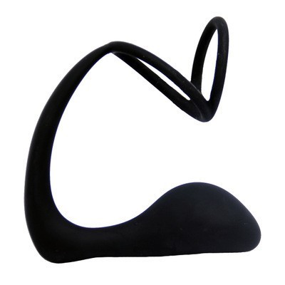 Análny kolík s erekčnými krúžkami Ball Ring & Plug (22,5 cm)