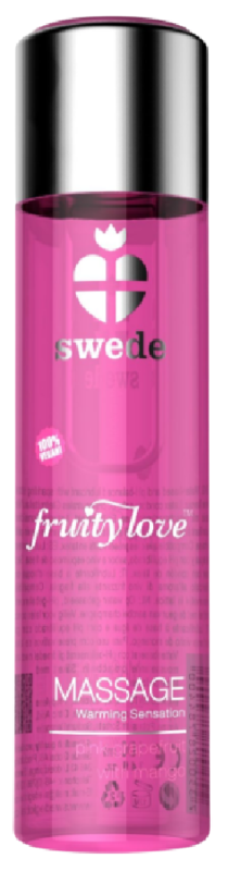 Swede Fruity Love Massage Sweet Raspberry Rhubarb (120 ml)