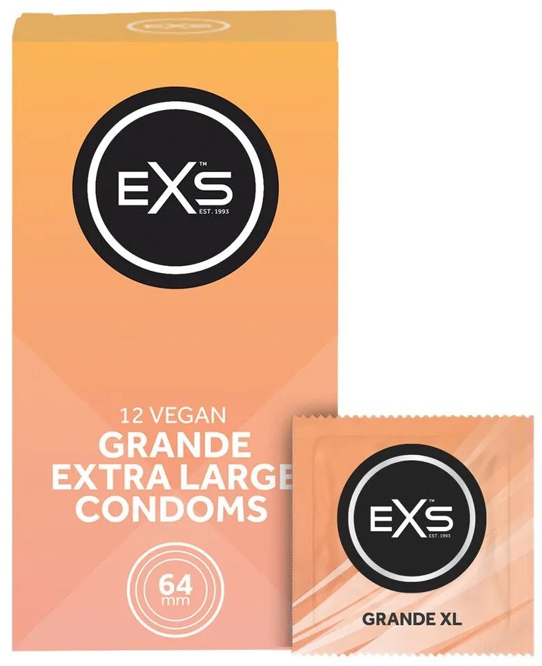 EXS Grande - Extra Large kondomy (12 ks)