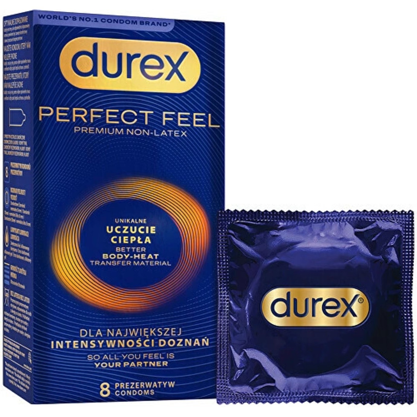 Durex Perfect Feel tenké kondómy