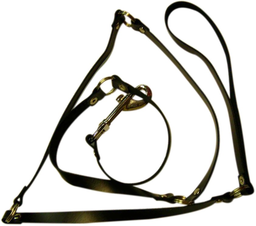 Vodítko kožené 118cm