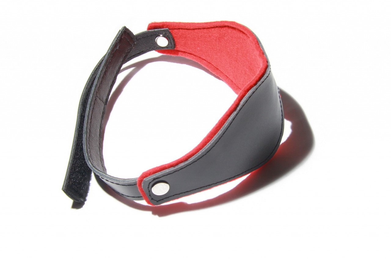 Kožená maska na oči