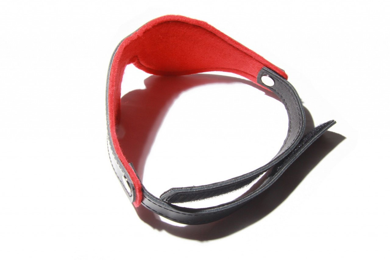 Kožená maska na oči