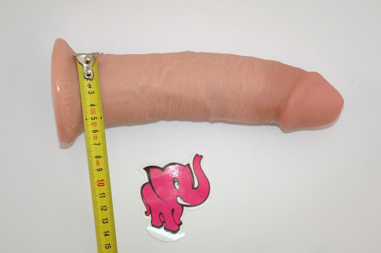 Pripínací penis King Cock, meranie