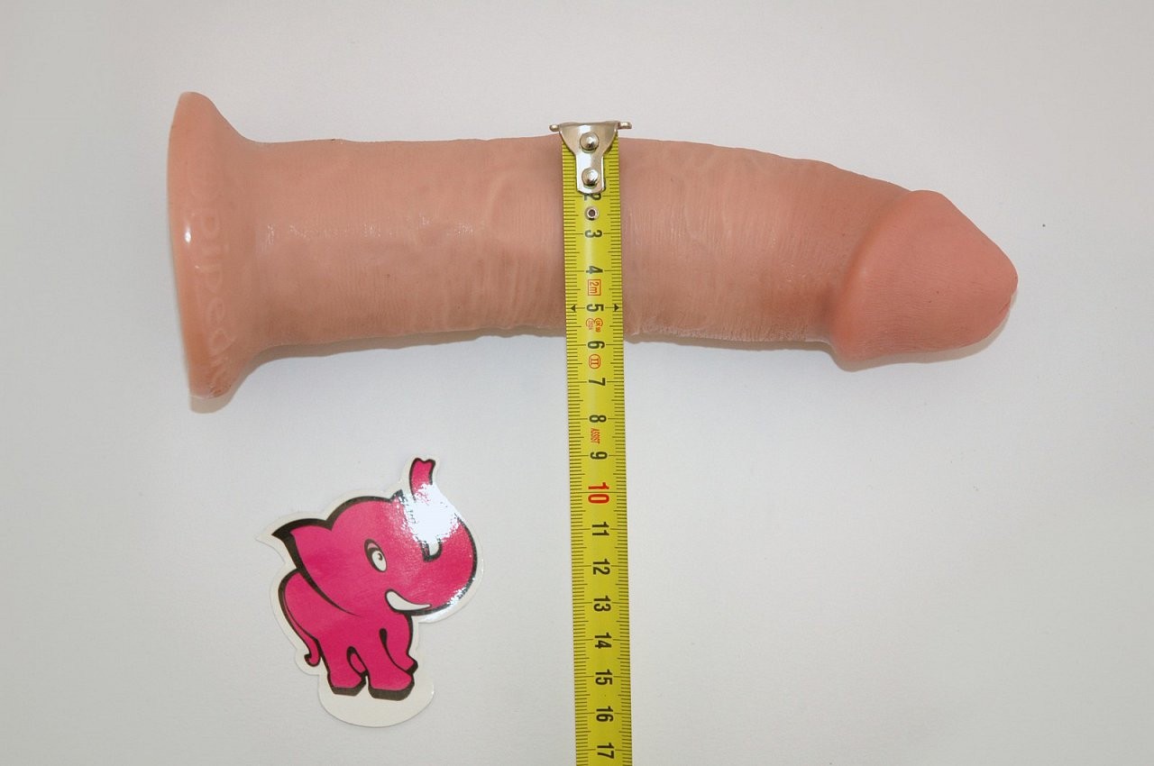 Pripínací penis King Cock, meranie