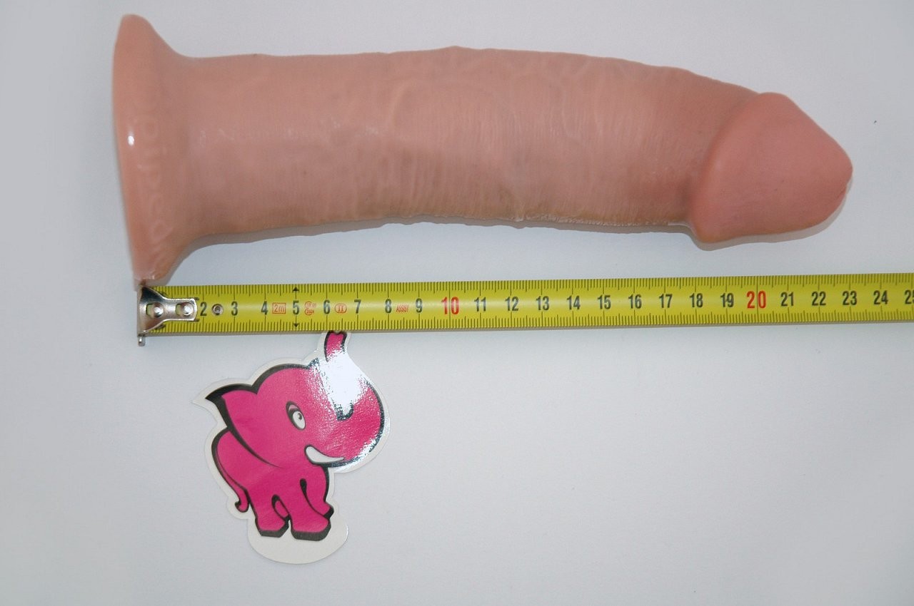 Pripínací penis King Cock, meranie