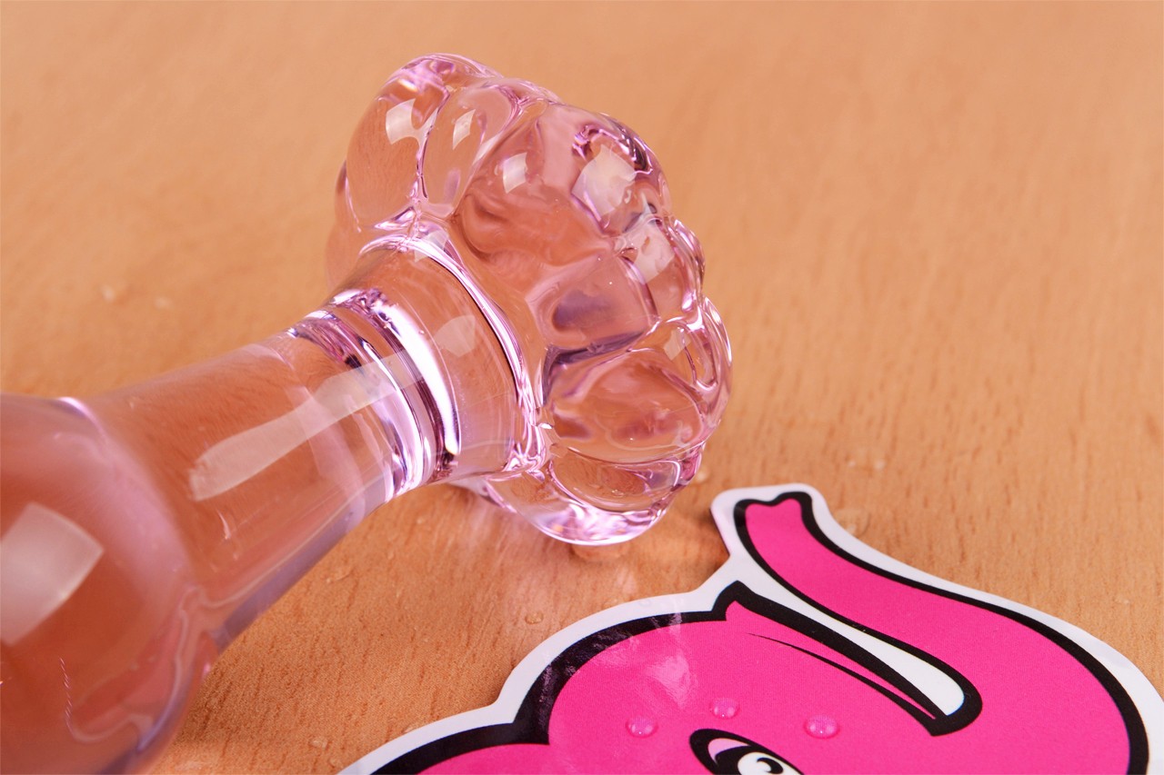 Análny kolík Flower Glass Plug