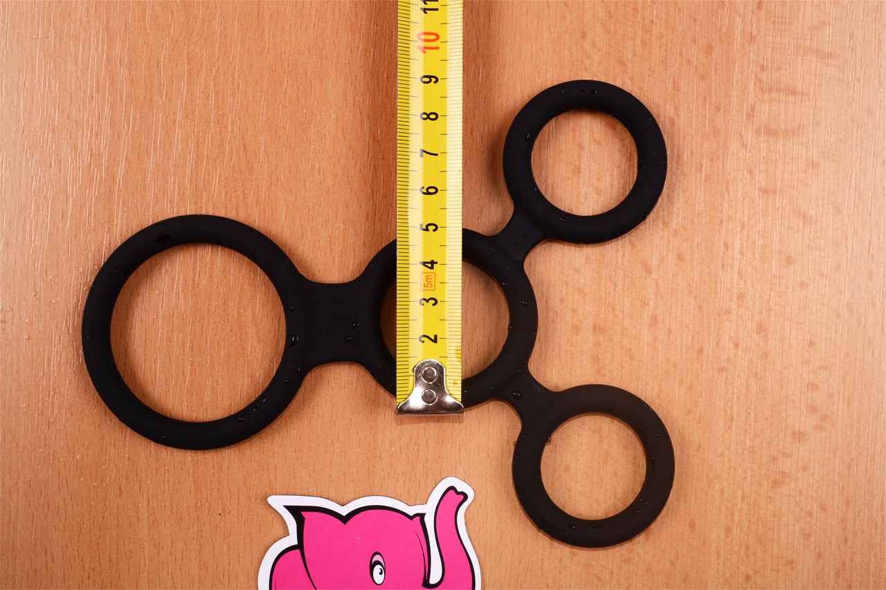 Erekčný krúžok Bondage - meranie