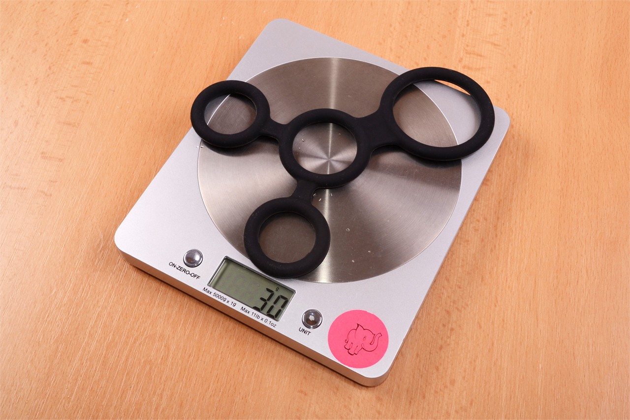 Erekčný krúžok Bondage - na váhe