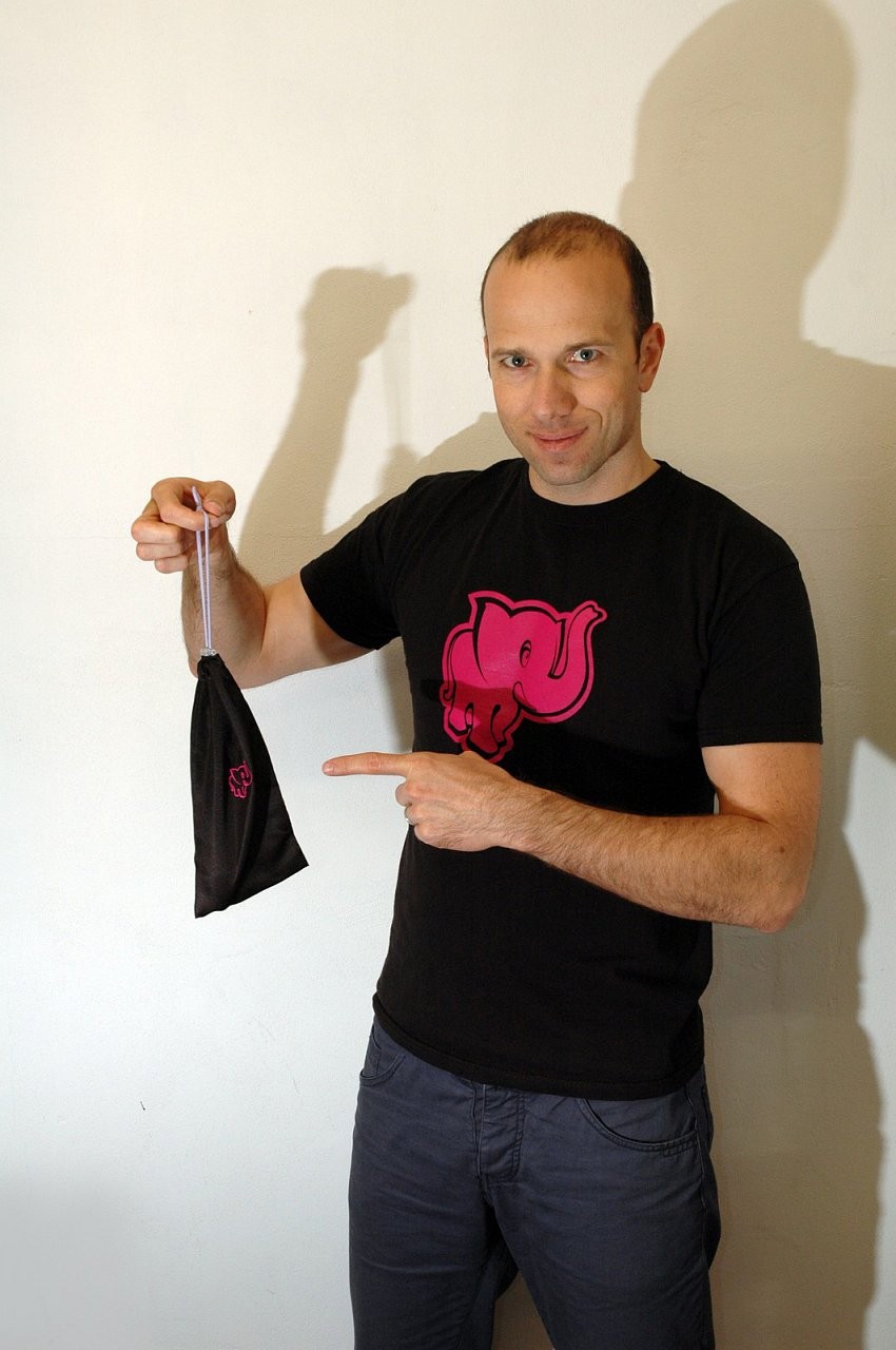 textilné vrecúško na vibrátor Čučoriedka Original