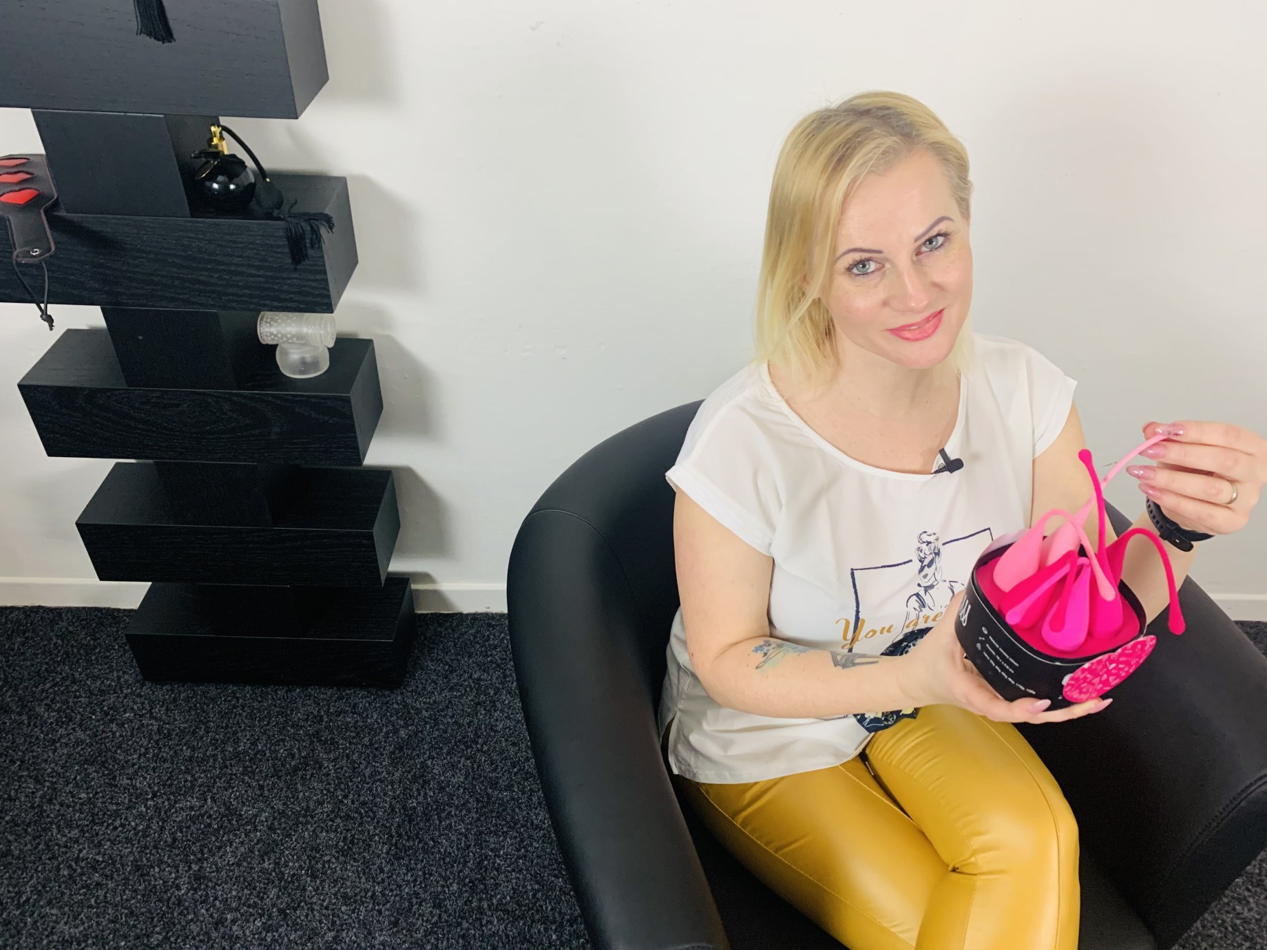 Sada vaginálnych činiek Deluxe Petite Kegel Balls, Verča