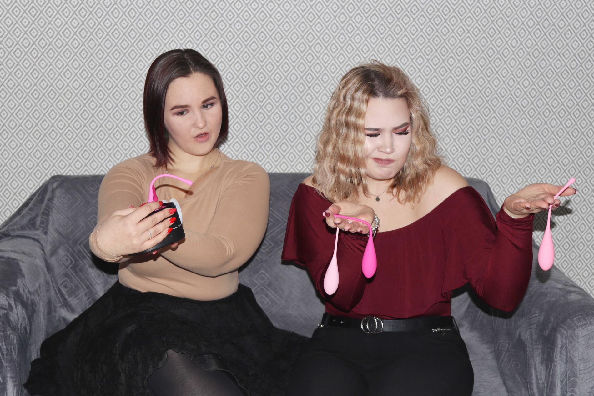 Sada vaginálnych činiek Deluxe Petite Kegel Balls