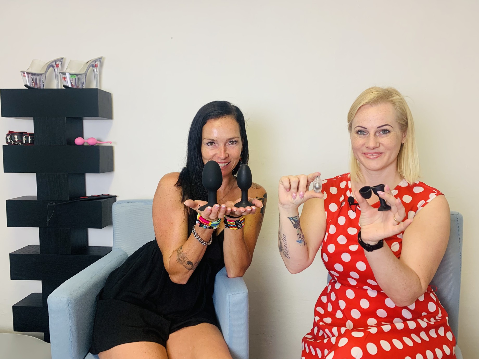 Análny kolík s guľôčkou SiliconeBall, Domča a Verča