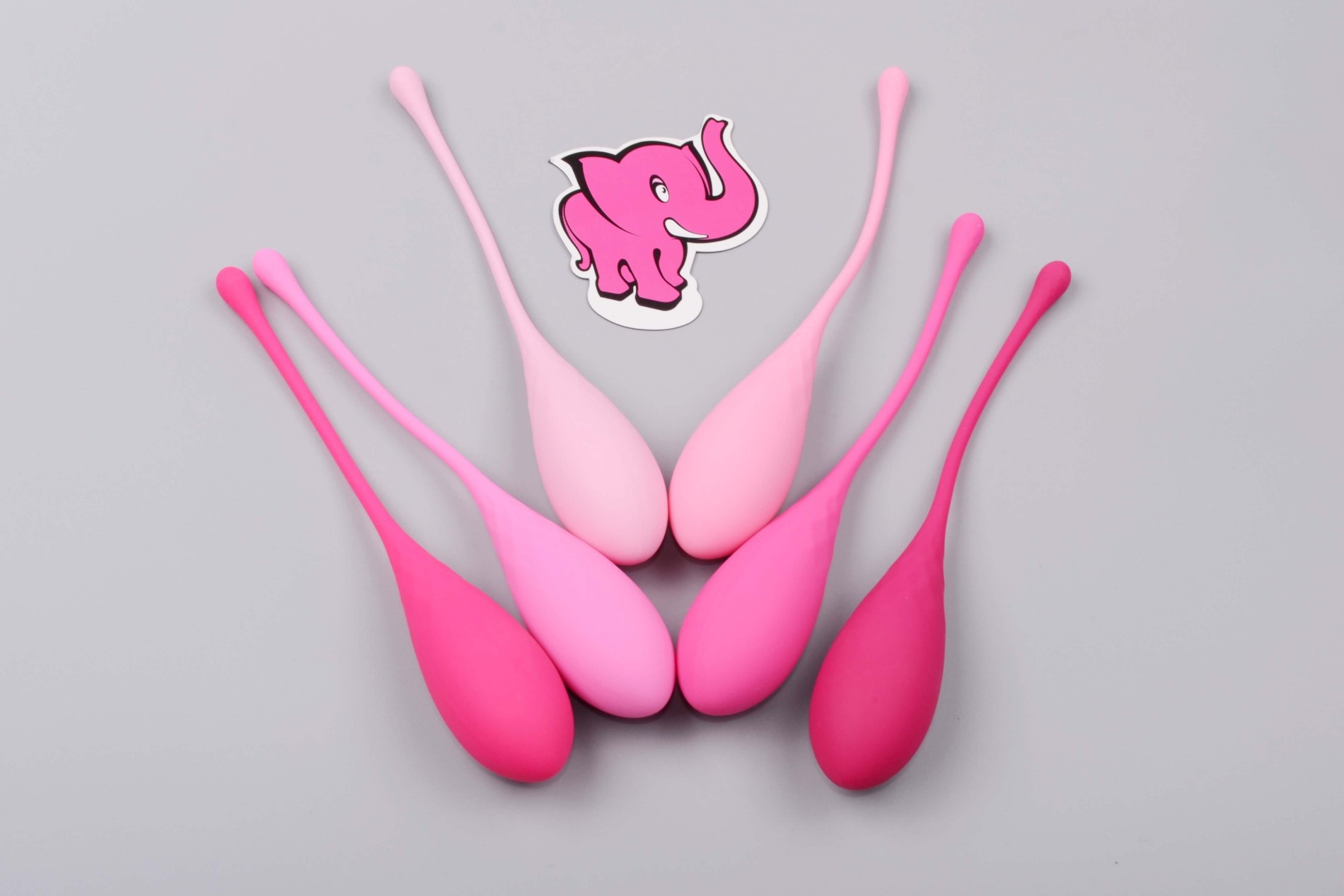 Sada vaginálnych činiek Deluxe Petite Kegel Balls