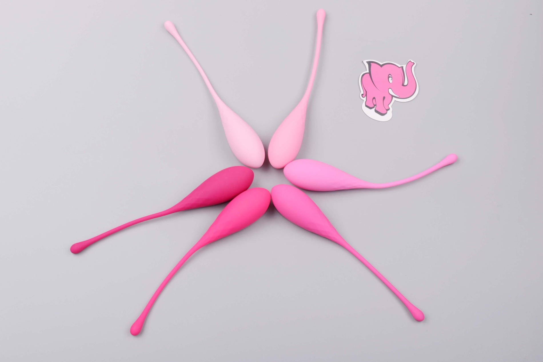 Sada vaginálnych činiek Deluxe Petite Kegel Balls